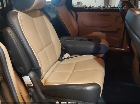 KNDMB5C18M6665003 2021 KIA SEDONA Black Vista de la etiqueta del VIN