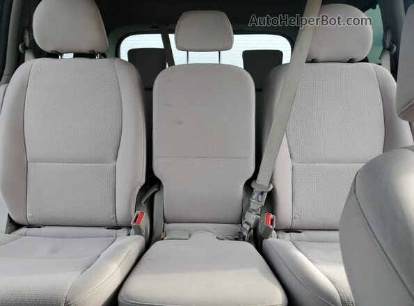 KNDMB5C19G6085912 2016 KIA SEDONA Black Вид задніх сидінь