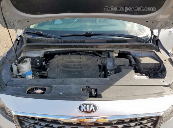 KNDMC5C13M6676147 2021 KIA SEDONA Silver Widok komory silnika