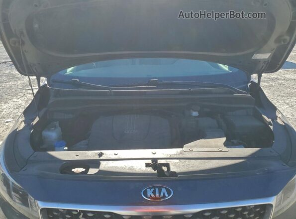 KNDME5C19G6155805 2016 KIA SEDONA Серый Вид подкапотного пространства
