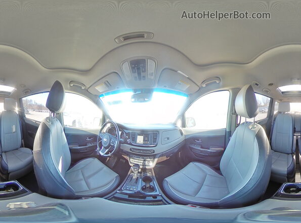 KNDME5C19G6155805 2016 KIA SEDONA Серый Панорамный вид салона 360°
