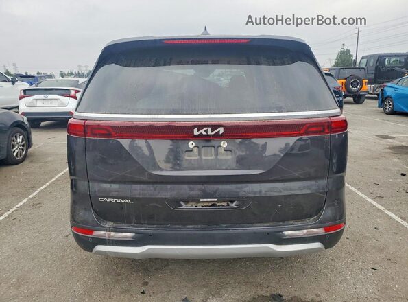 KNDNB4H30R6424326 2024 KIA CARNIVAL Gray Rear view