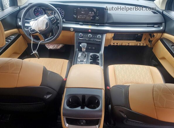 KNDNB4H30R6424326 2024 KIA CARNIVAL Gray Dashboard view