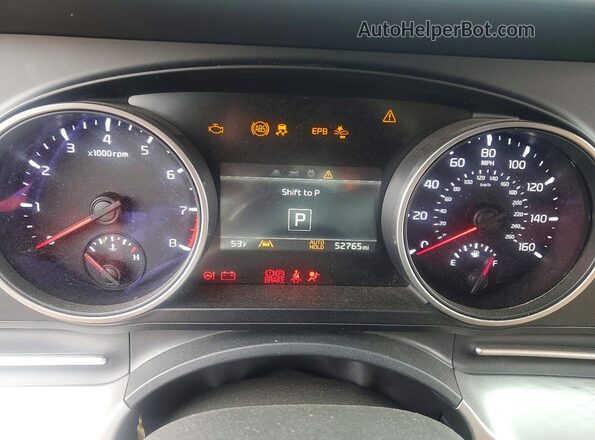 KNDNB4H30R6424326 2024 KIA CARNIVAL Gray Instrument cluster view