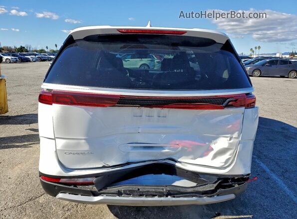 KNDNB4H30R6433320 2024 KIA CARNIVAL White Widok z tyłu