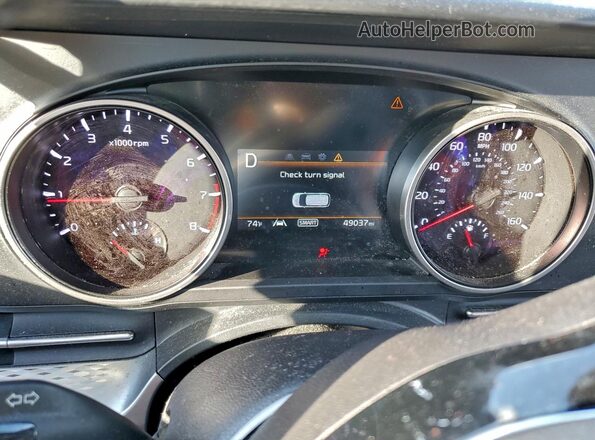 KNDNB4H32P6244147 2023 KIA CARNIVAL White Instrument cluster view