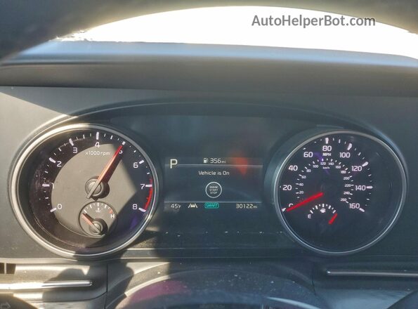KNDNB4H38N6134474 2022 KIA CARNIVAL Black Instrument cluster view