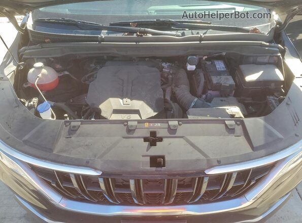 KNDNB4H38N6134474 2022 KIA CARNIVAL Black Engine compartment view