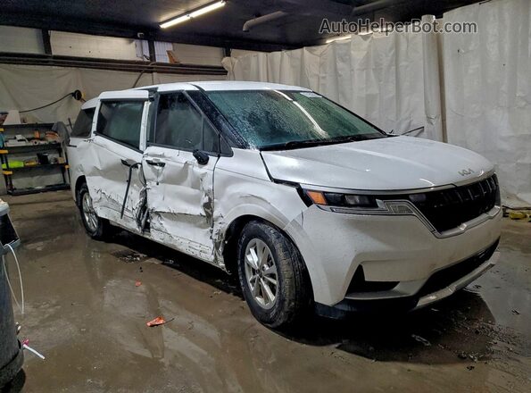 KNDNB4H38N6157074 2022 KIA CARNIVAL White Передня права чверть