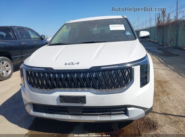 KNDNB5KA2T6120791 2026 KIA CARNIVAL MPV HYBRID White Vista del cuadro de instrumentos