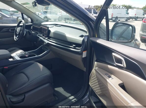 KNDNB5KAXT6129089 2026 KIA CARNIVAL MPV HYBRID Black Вид салону спереду
