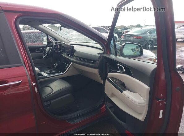 KNDNC5H30N6068280 2022 KIA CARNIVAL MPV Красный Вид салона спереди