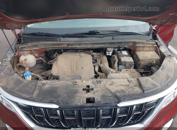 KNDNC5H30N6068280 2022 KIA CARNIVAL MPV Красный Вид сзади