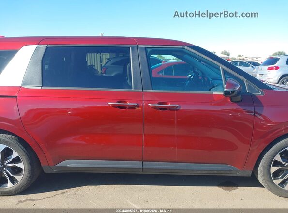 KNDNC5H30N6068280 2022 KIA CARNIVAL MPV Красный Панорамный вид салона 360°