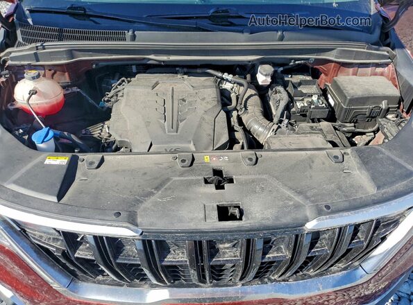 KNDNC5H35R6314861 2024 KIA CARNIVAL Red Engine compartment view