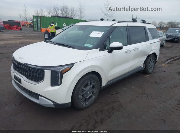 KNDNC5KA4T6096958 2026 KIA CARNIVAL MPV HYBRID White Przód lewy