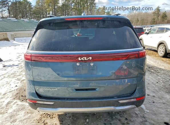 KNDNE5H30N6076261 2022 KIA CARNIVAL Green Հետևի տեսք
