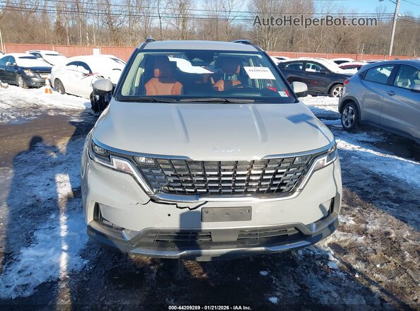 KNDNE5H31R6304192 2024 KIA CARNIVAL MPV Серый Вид задней части салона