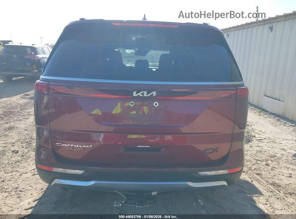 KNDNE5H32N6084801 2022 KIA CARNIVAL MPV Red 