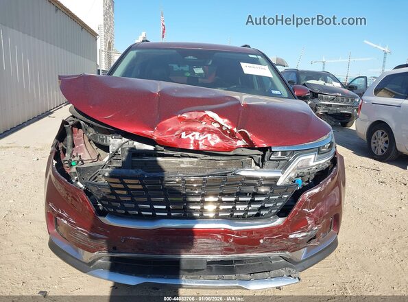 KNDNE5H32N6084801 2022 KIA CARNIVAL MPV Red 