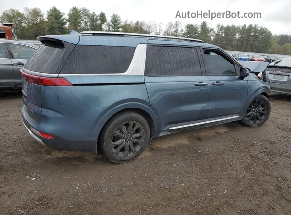 KNDNE5H34R6349837 2024 KIA CARNIVAL Teal Հետևի աջ
