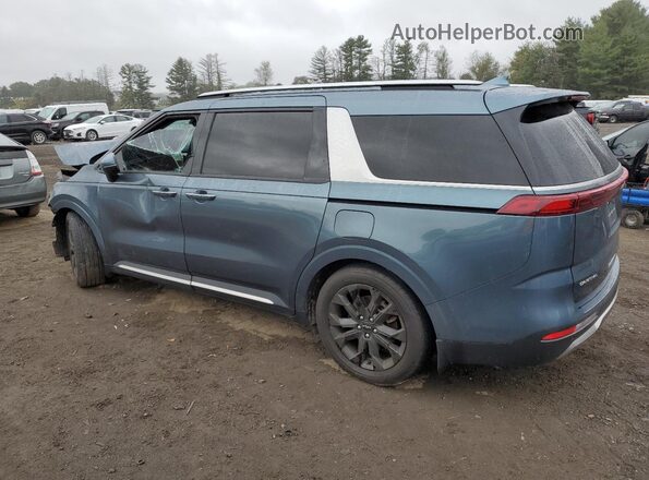 KNDNE5H34R6349837 2024 KIA CARNIVAL Teal Հետևի ձախ