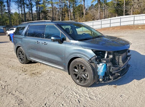 KNDNE5H36N6102409 2022 KIA CARNIVAL Gray 