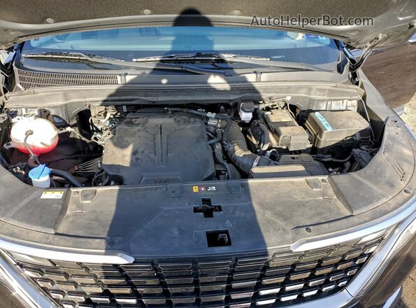 KNDNE5H37P6291929 2023 KIA CARNIVAL Charcoal ძრავის განყოფილების ხედი