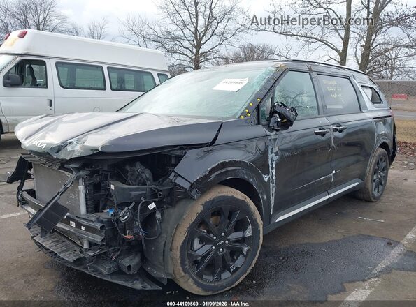 KNDNE5H37R6414678 2024 KIA CARNIVAL MPV Black Przód lewy