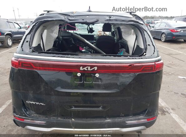 KNDNE5H37R6414678 2024 KIA CARNIVAL MPV Black Widok wnętrza z tyłu