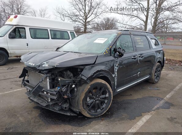 KNDNE5H37R6414678 2024 KIA CARNIVAL MPV Black Widok z przodu