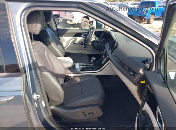 KNDNE5H38R6342132 2024 KIA CARNIVAL MPV Синий Вид салона спереди