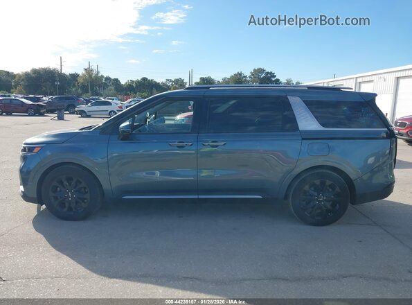 KNDNE5H38R6342132 2024 KIA CARNIVAL MPV Синий 
