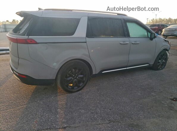 KNDNE5H39P6202104 2023 KIA CARNIVAL Gray Задня права чверть