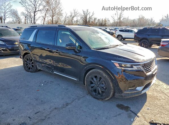 KNDNE5H3XR6405084 2024 KIA CARNIVAL Black Передня права чверть