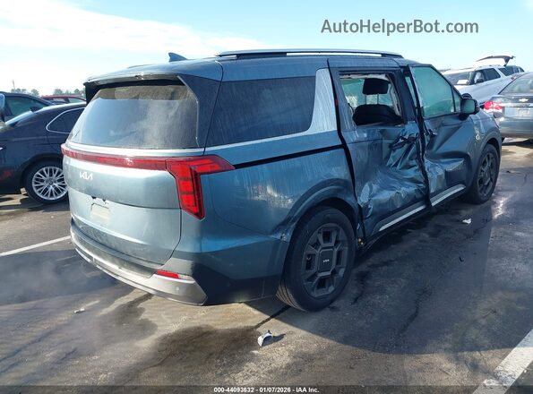 KNDNE5K3XS6455997 2025 KIA CARNIVAL MPV Teal Trasero derecho