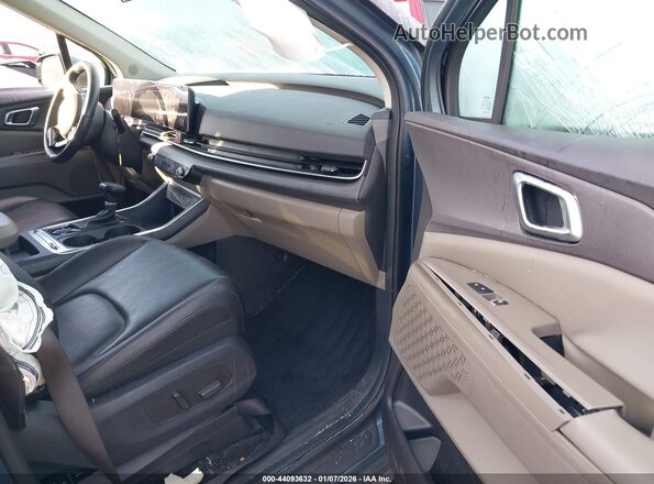 KNDNE5K3XS6455997 2025 KIA CARNIVAL MPV Teal Vista interior delantera