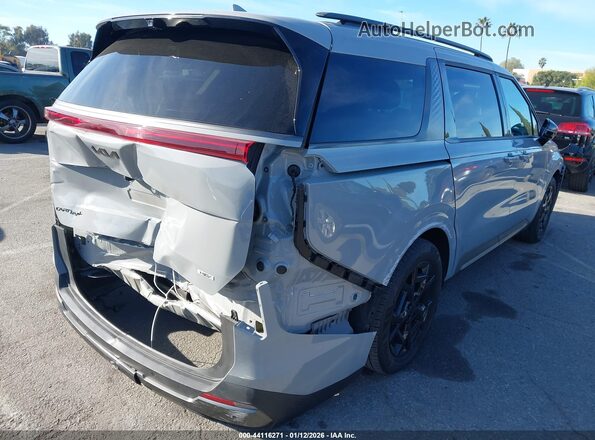 KNDNE5KA5S6038236 2025 KIA CARNIVAL MPV HYBRID Gray უკანა მარჯვენა