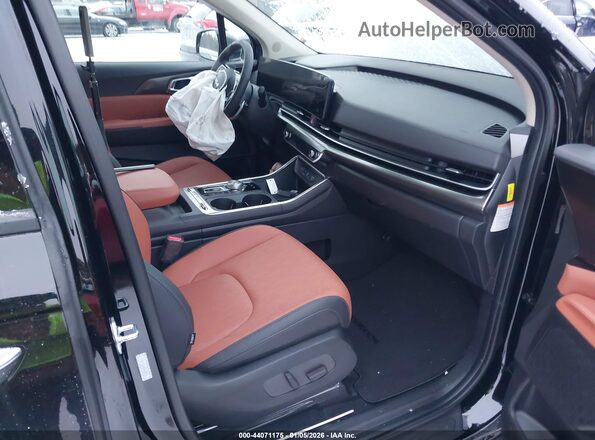 KNDNE5KA6T6129288 2026 KIA CARNIVAL MPV HYBRID Black Vista interior delantera