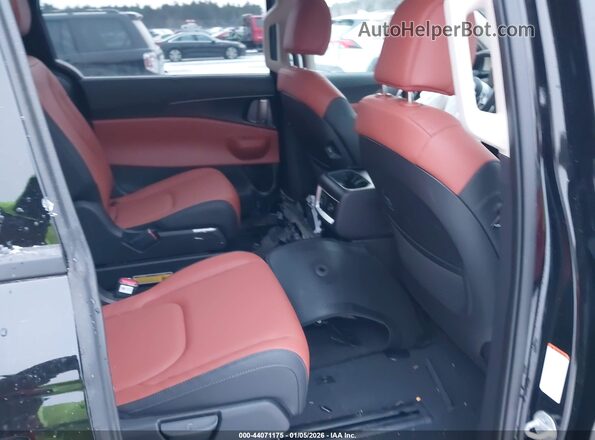 KNDNE5KA6T6129288 2026 KIA CARNIVAL MPV HYBRID Black Vista de la etiqueta del VIN