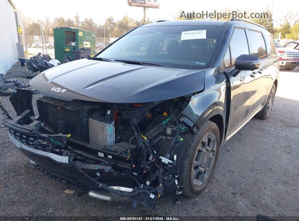 KNDNE5KA8S6074020 2025 KIA CARNIVAL MPV HYBRID Gray Передня ліва чверть