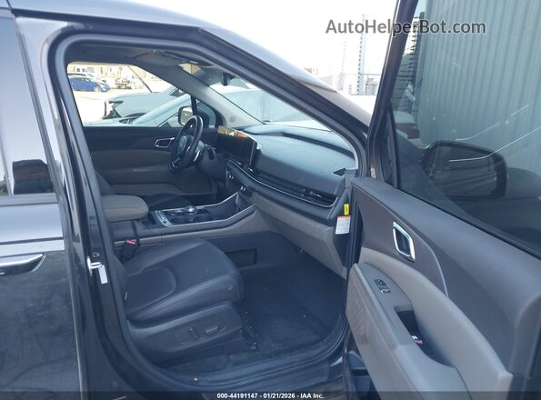 KNDNE5KA8S6074020 2025 KIA CARNIVAL MPV HYBRID Gray Вид салону спереду
