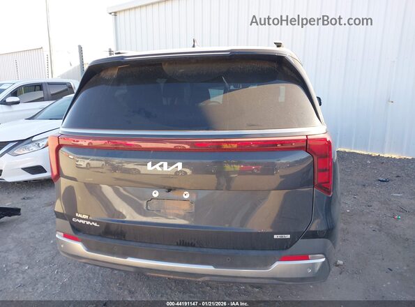 KNDNE5KA8S6074020 2025 KIA CARNIVAL MPV HYBRID Gray 