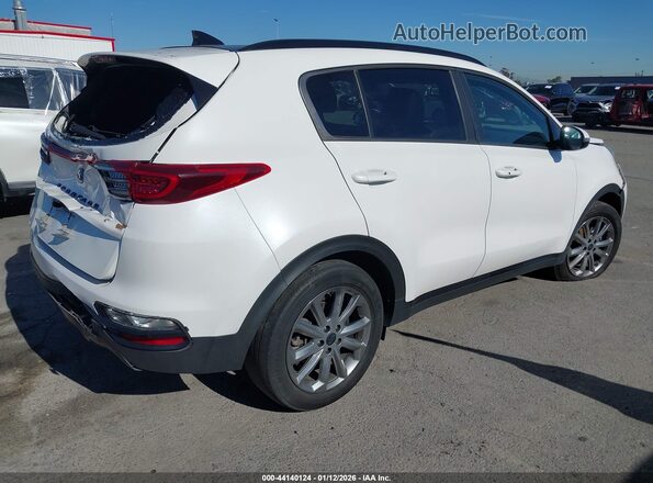KNDP63AC1N7015936 2022 KIA SPORTAGE White Հետևի աջ