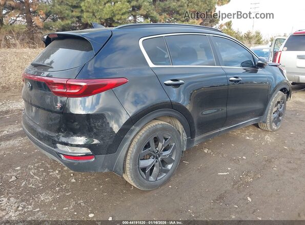 KNDP63AC9L7731948 2020 KIA SPORTAGE Black Rear right
