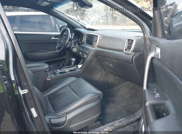 KNDP63AC9L7731948 2020 KIA SPORTAGE Black Front interior view