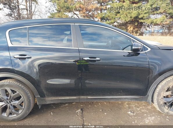 KNDP63AC9L7731948 2020 KIA SPORTAGE Black Rear interior view