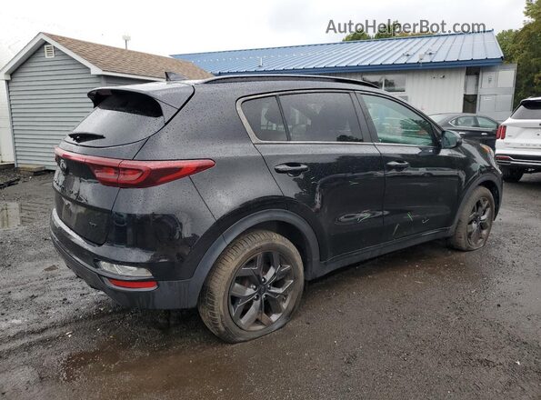 KNDP6CAC2N7975864 2022 KIA SPORTAGE Черный Задняя правая четверть