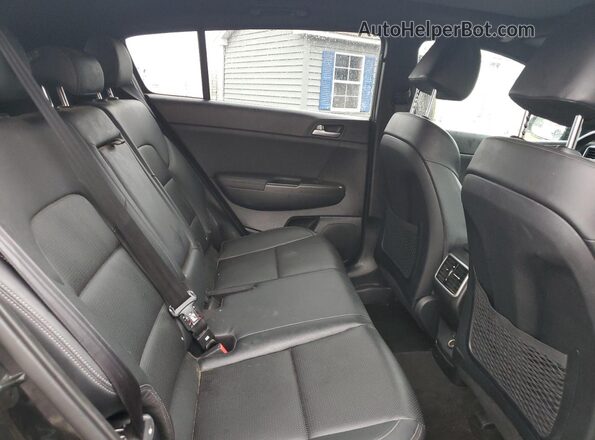 KNDP6CAC2N7975864 2022 KIA SPORTAGE Черный Вид задней части салона