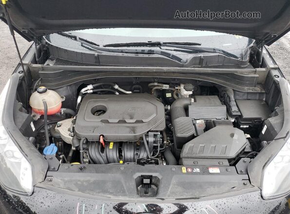 KNDP6CAC2N7975864 2022 KIA SPORTAGE Черный Вид подкапотного пространства